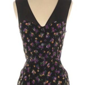 Reformed Floral Romper